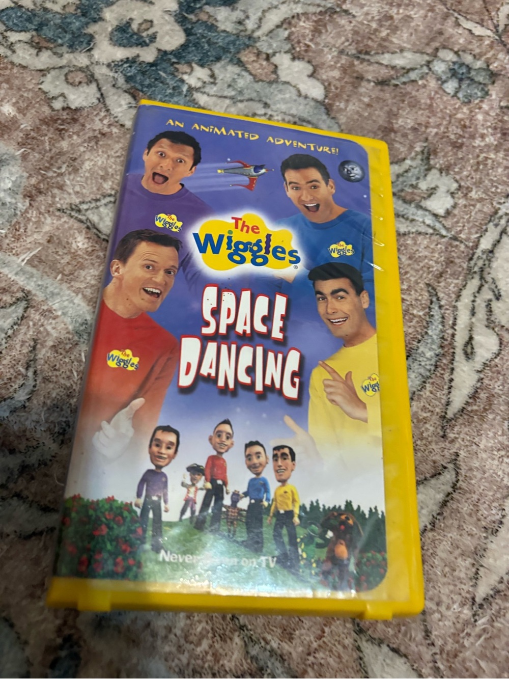 The Wiggles Space Dancing VHS Tape Vintage VTG TV Show